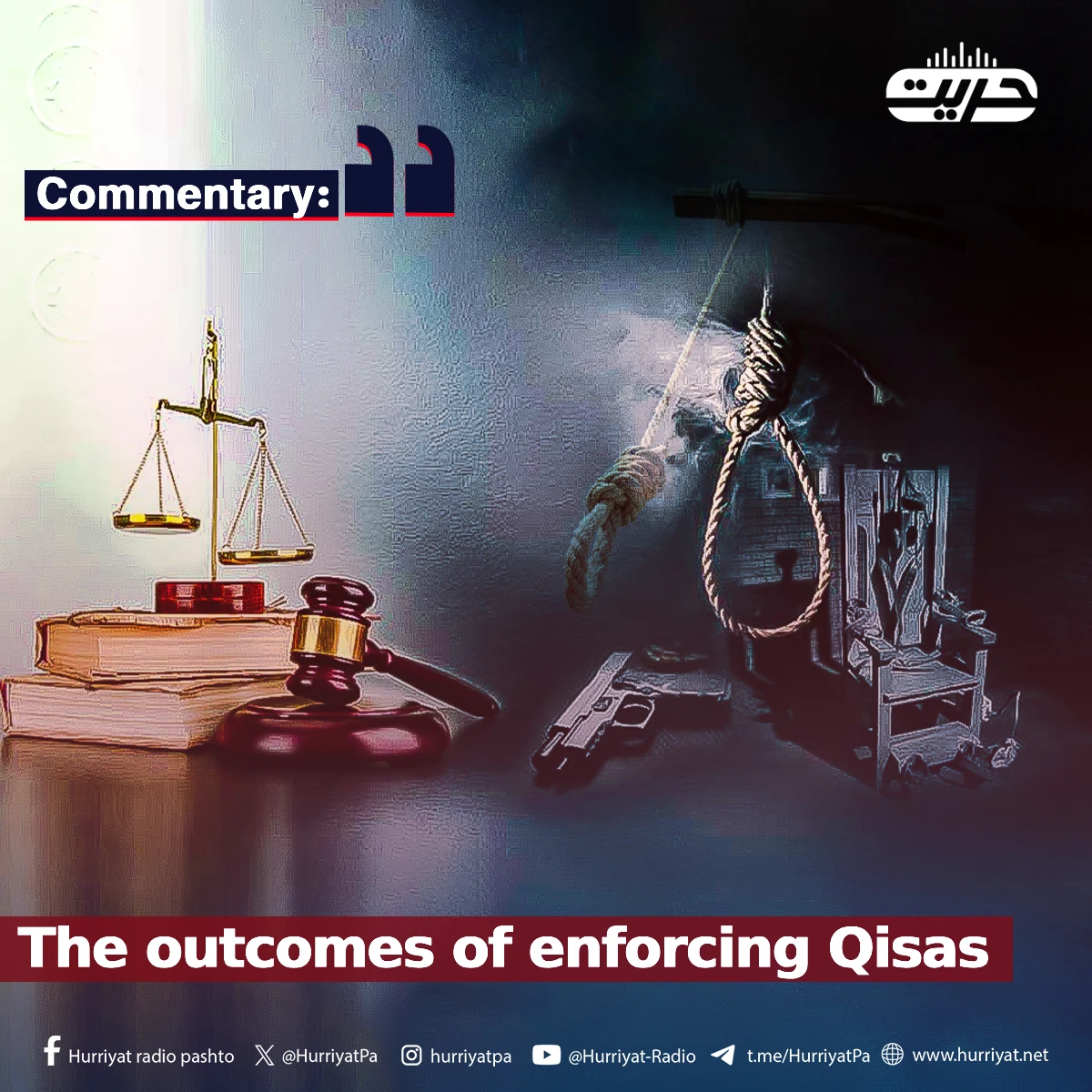 The outcomes of enforcing Qisas