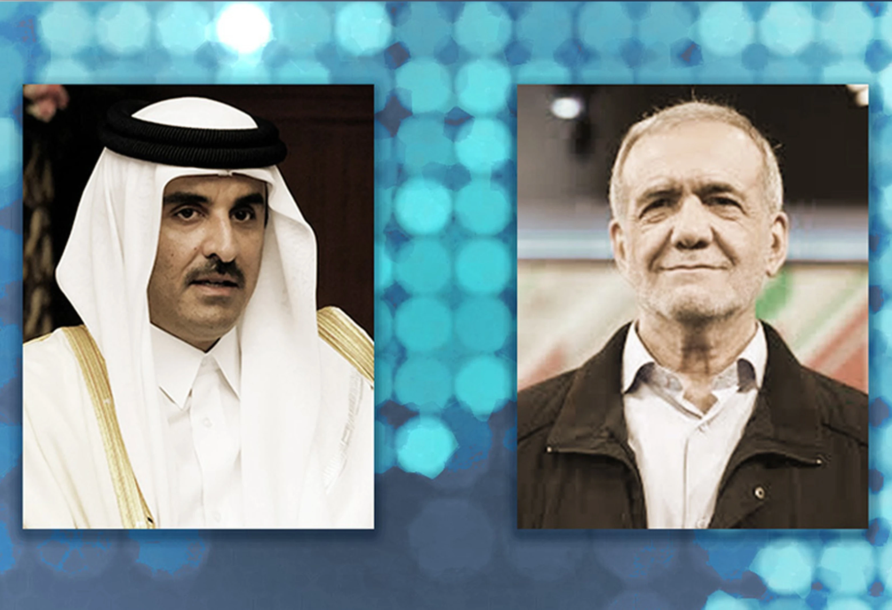 Iran's president tells Qatar's emir in phone call; the attack was response to the U.S.