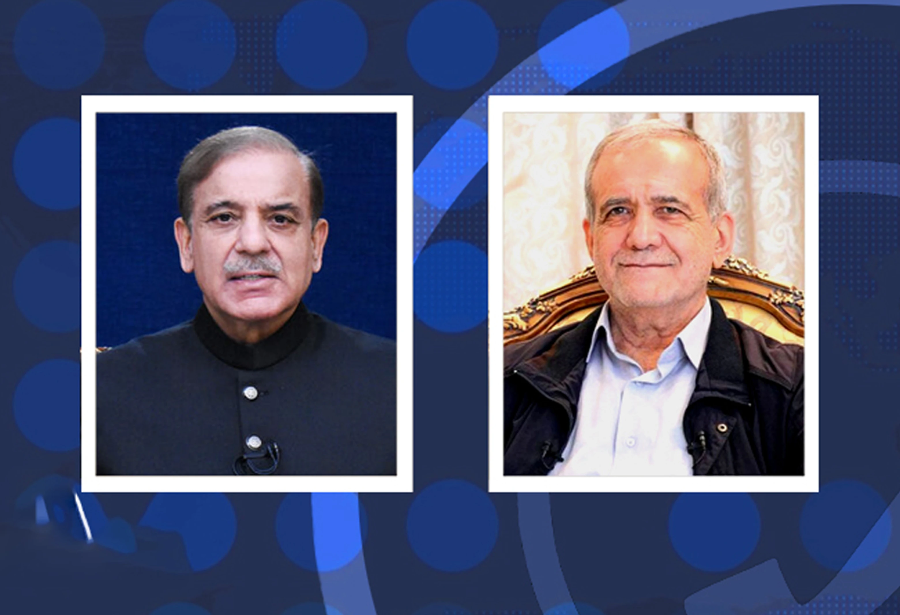 د شریف او پزشکیان ټلیفوني خبرې؛ شریف: د کلکې همکارۍ ډاډ درکوم