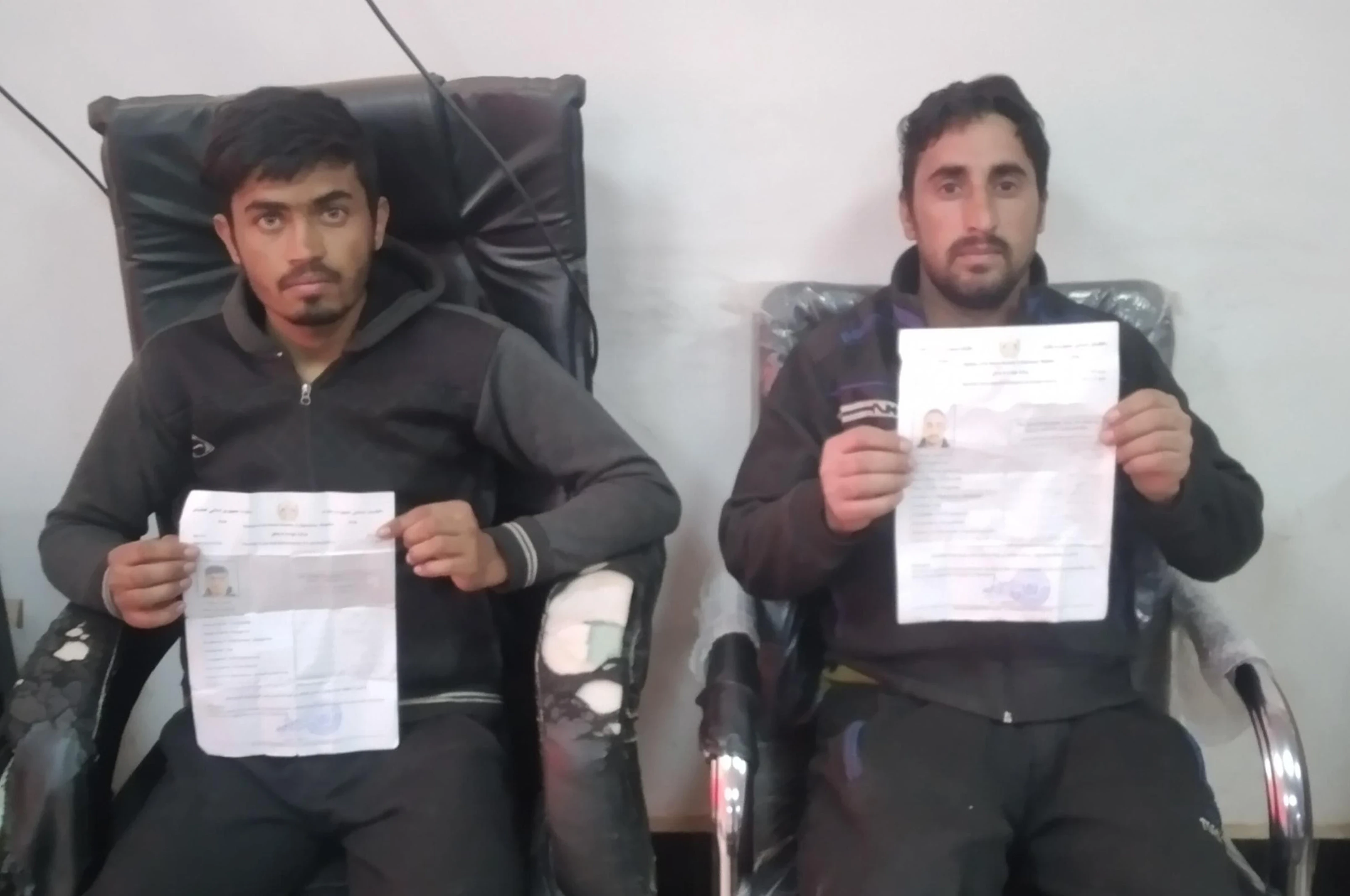 Two Afghan refugees freed from Iraqi prison