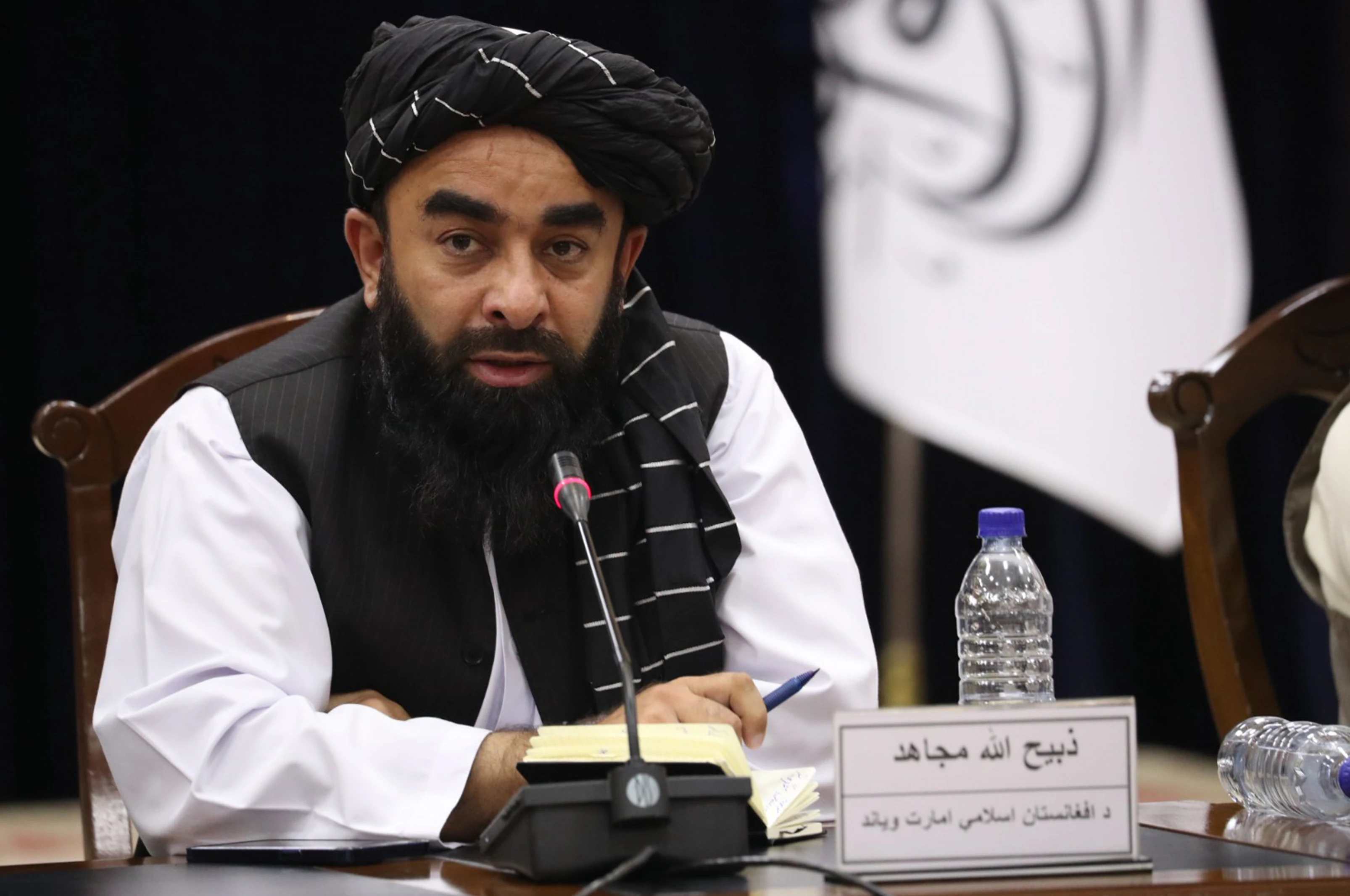 مولوی ذبیح‌الله مجاهد: تعیین نماینده ویژه قزاقستان برای افغانستان گامی مهم در روابط دو کشور است