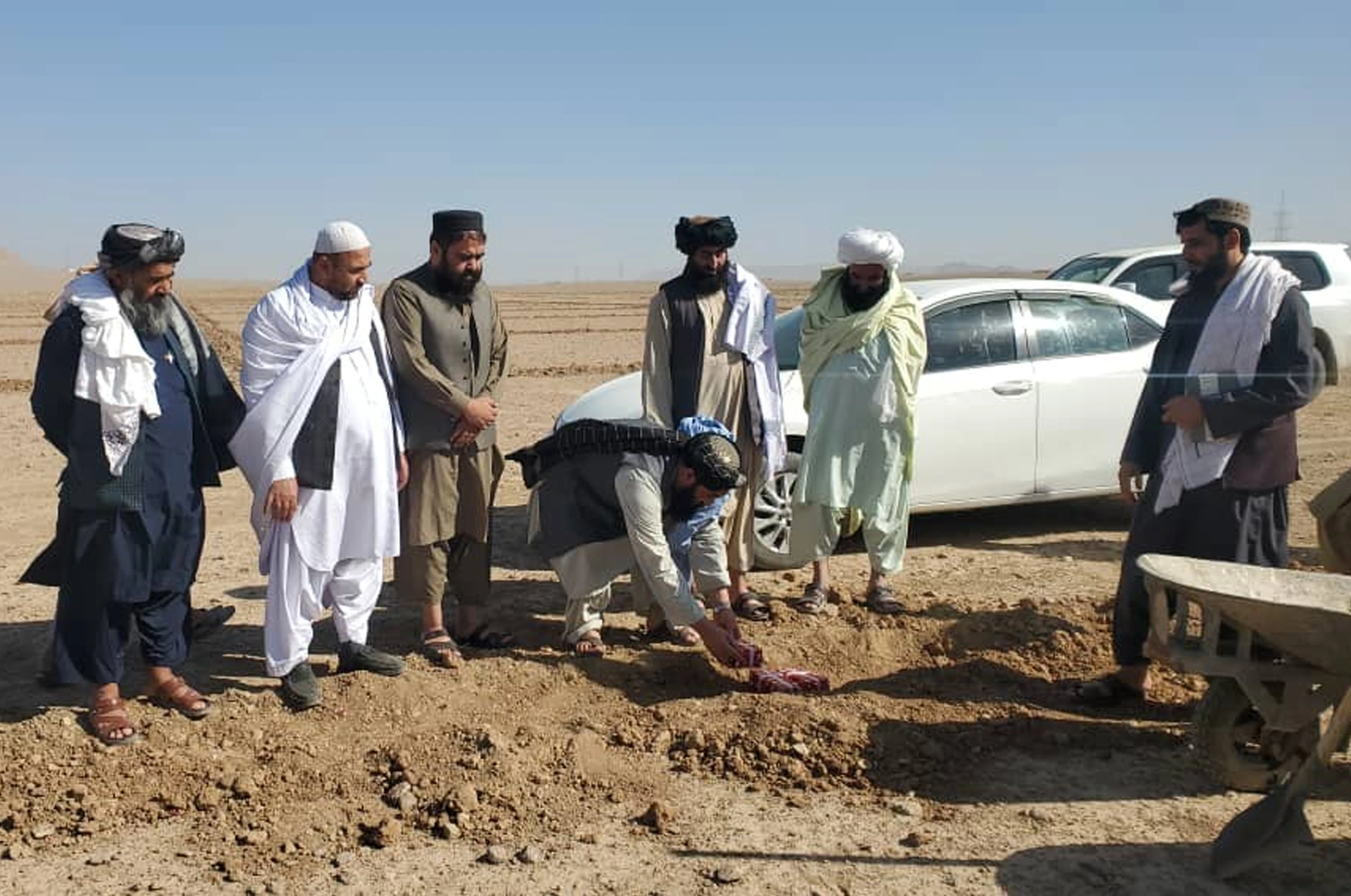 کندهار دامان ولسوالۍ کې کډوالو ته ښارګوټی جوړېږي