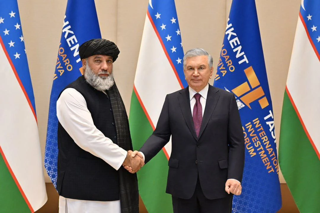 Minister of Industry and Commerce Meets Uzbek President
