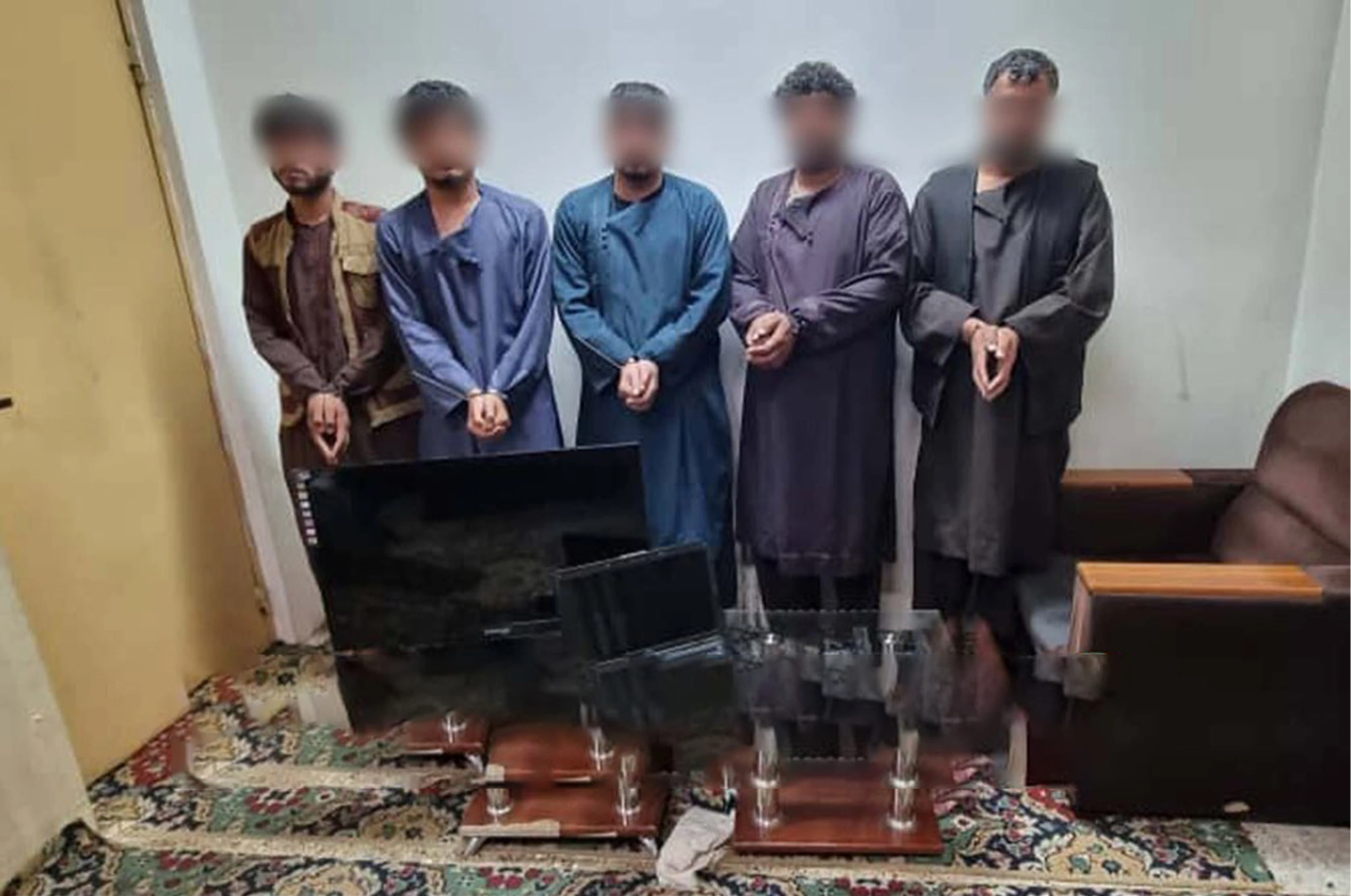 د کابل پغمان ولسوالۍ کې د غلو پنځه کسیزه ډله نیول شوې