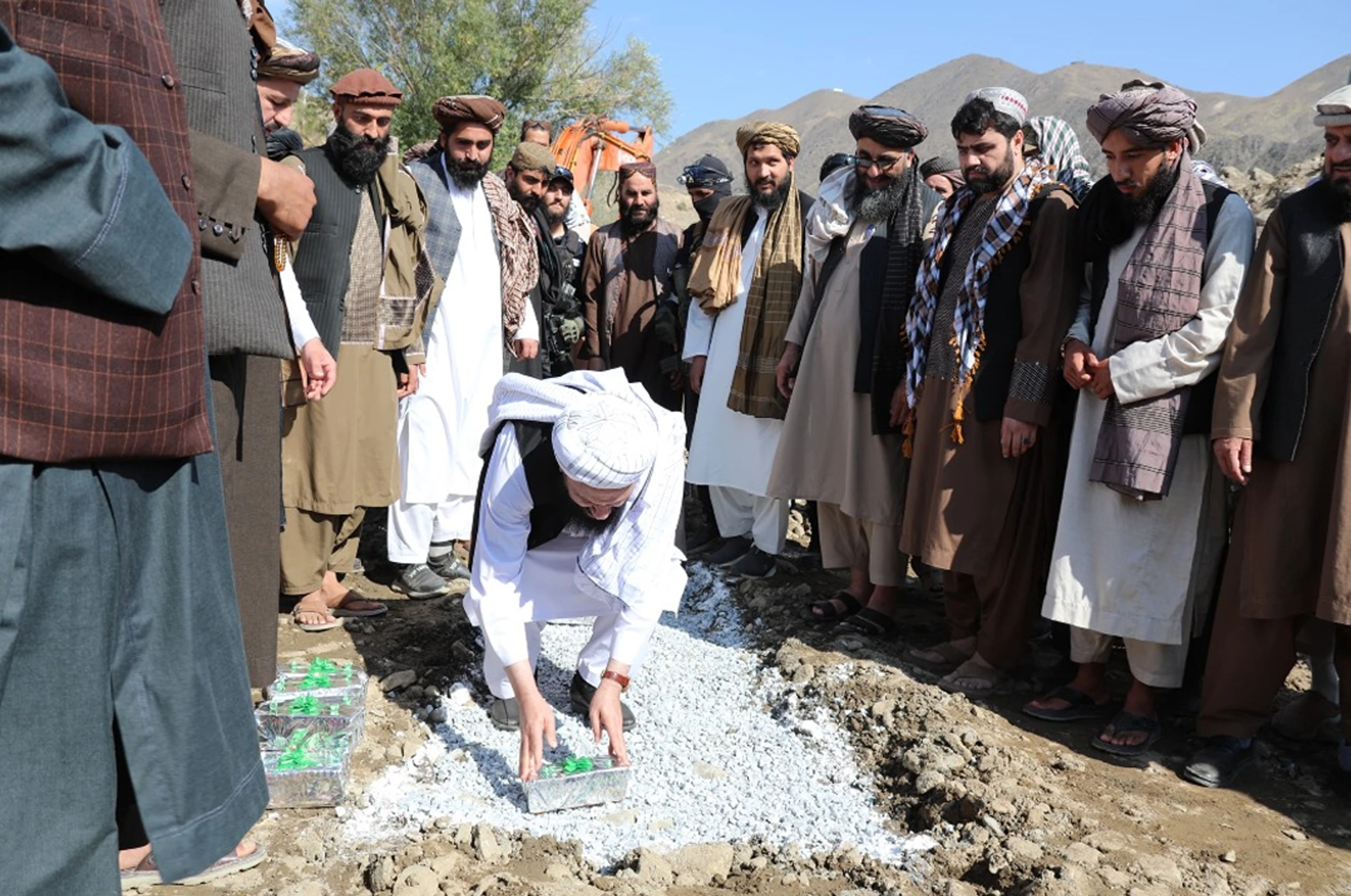 پنجشېر کې د سیند پر غاړو د استنادي دېوالونو  جوړېدو پروژه پیل شوه