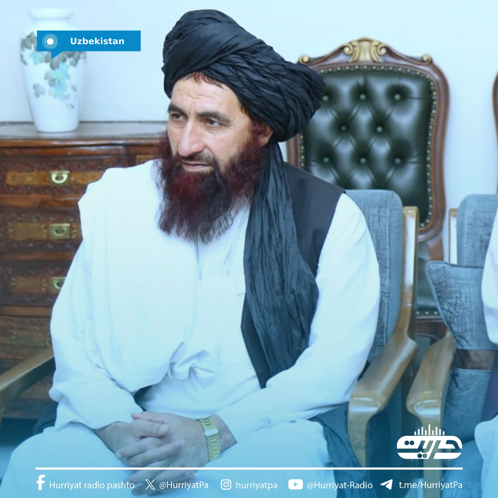 Afghan Ambassador Assumes Office in Uzbekistan